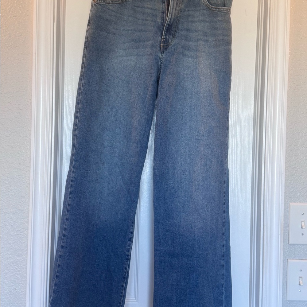 No Boundaries Blue Flare & Wide Leg Jeans